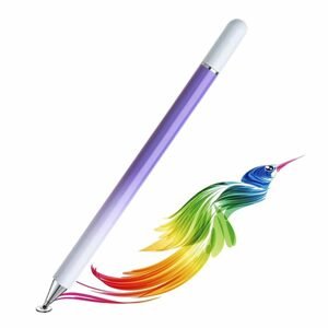 Techsuit Stylus Pen (JC04), hliníková zliatina, Android, iOS, Microsoft, fialový