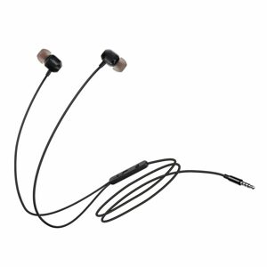 Forcell Slúchadlá Premium Sound U3, mini jack 3,5 mm, čierna