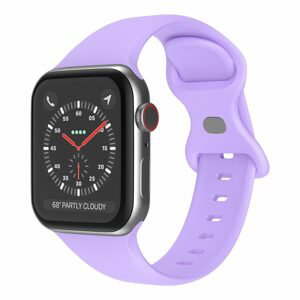 Techsuit remienok na hodinky W031, Apple Watch 1 / 2 / 3 / 4 / 5 / 6 / 7 / 8 / SE / SE 2 / Ultra (42 / 44 / 45 / 49 mm), fialový
