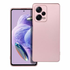 Metallic obal, Xiaomi Redmi Note 12 Pro Plus 5G, ružový