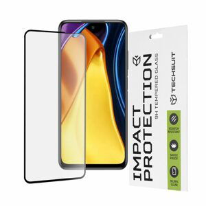 Techsuit 111D Tvrdené sklo, Xiaomi Redmi Note 10 5G / Poco M3 Pro 5G, čierne