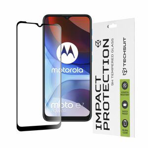 Techsuit 111D Tvrdené sklo, Motorola Moto E7 Power / Moto E7i Power, čierne