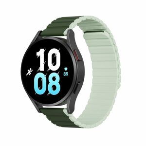 Dux Ducis Univerzálny magnetický remienok, Samsung Galaxy Watch 3 45mm / S3 / Huawei Watch Ultimate / GT3 SE 46mm (22mm LD Version), zelený