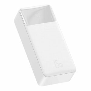 Baseus Bipow PowerBanka 30000mAh,15W, biela