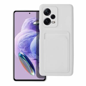 Card Case obal, Xiaomi Redmi Note 12 Pro+ 5G, biely