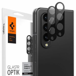 Spigen Optik.TR Ez Fit ochrana fotoaparátu, 2 kusy, Samsung Galaxy Z Fold 4, čierna