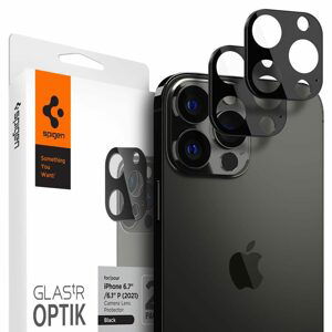 Spigen Optik.TR Ez Fit ochrana fotoaparátu, 2 kusy, iPhone 13 Pro / 13 Pro Max, čierna