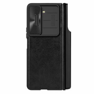 Nillkin Qin Leather Pro Case, Samsung Galaxy Z Fold 5, čierny