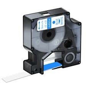 Tonery Náplně Kompatibilní páska s Dymo 45014, S0720540, 12mm x 7m , modrý tisk / bílý podklad