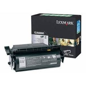 Toner Lexmark 12A6860 - originálny (Čierny)