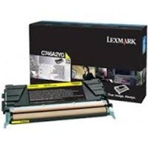 Toner Lexmark C746A2YG - originálny (Žltý)