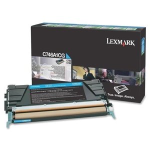 Toner Lexmark C746A1CG - originálny (Azúrový)