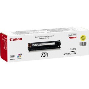 Toner Canon CRG-731Y, 6269B002 - originálný (Žltý)