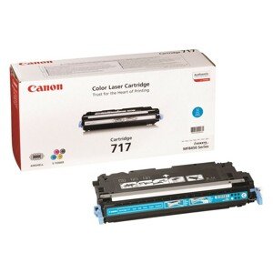 Toner Canon 717, CRG-717, 2577B002 - originálny (Azúrový)