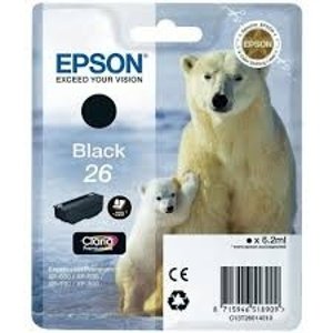 Zásobník Epson 26, C13T26014010 - originálny (Čierny)