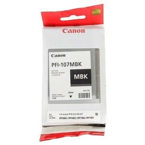 Cartridge Canon PFI-107MBK, 6704B001 (Čierna) - originálný