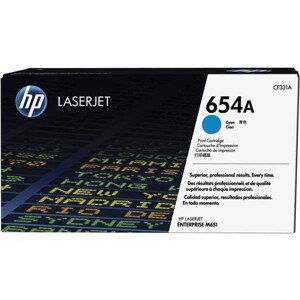 Toner HP 654A, HP CF331A (Azúrový) - originálný