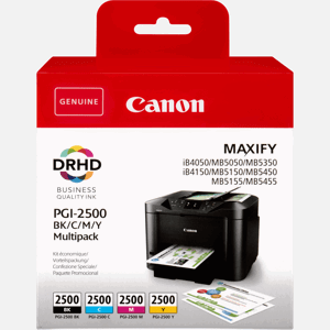 Canon PGI-2500XL BK/C/M/Y Multipack, Canon 9254B004, originální (sada)