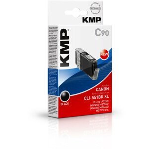 KMP Cartridge Canon CLI-551 BK,  - kompatibilný (Čierna)