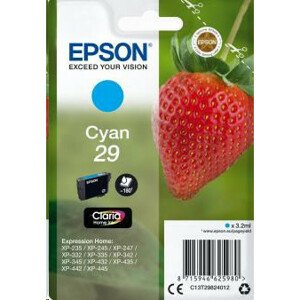 Cartridge Epson 29, C13T29824012 - originálny (Azúrová)