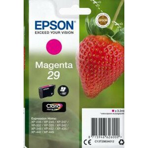 Cartridge Epson 29, C13T29834012 - originálny (Purpurová)