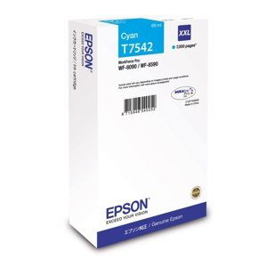 Cartridge Epson T7542 (XXL), C13T754240 - originálny (Azúrová)