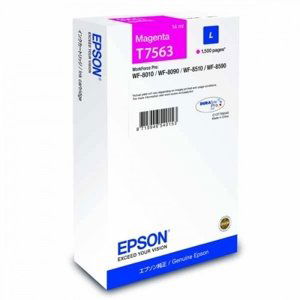 Cartridge Epson T7563 (L), C13T756340 - originálny (Purpurová)