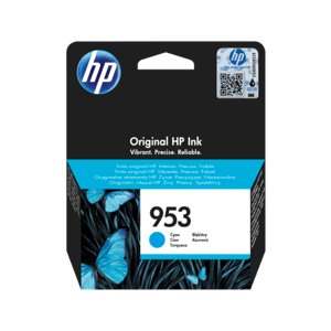 Cartridge HP 953, HP F6U12AE - originálny (Azúrová)