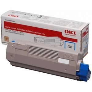 Toner OKI 46490403 - originálny (Azúrový)