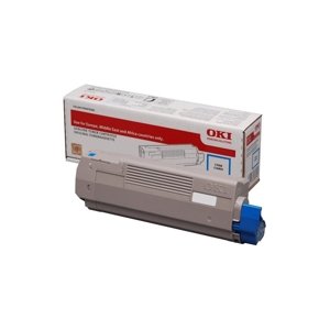 Toner OKI 46490607 - originálny (Azúrový)