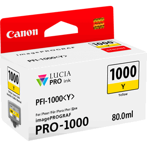 Cartridge Canon PFI-1000Y, PFI-1000 Y, 0549C001 - originálny (Žltá)