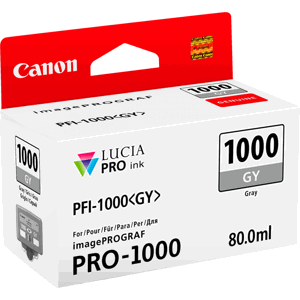 Cartridge Canon PFI-1000GY, PFI-1000 GY, 0552C001 - originálny (Šedivá)