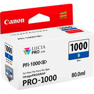 Cartridge Canon PFI-1000B, PFI-1000 B, 0555C001 - originálny (Modrá)