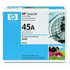 HP Tonerová cartridge HP LaserJet 4345mfp, M4345mfp, čierna, Q5945A, 18000s, O - originál