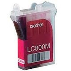 Brother Atramentová cartridge Brother MFC-3220C, 4820CN, 3420C, 3820CN, LC-800M, červená, - originál