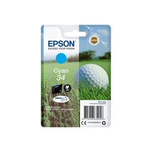 Cartridge Epson 34, C13T34624010 - originálny (Azúrová)