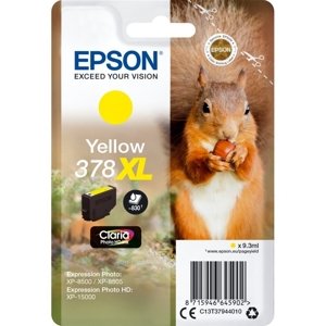 Cartridge Epson 378XL, C13T37944010 - originálny (Žltá)