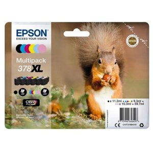 Cartridge Epson 378XL, C13T37984010 - originálny (Multipack)