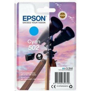 Cartridge Epson 502, C13T02V24010 - originálny (Azúrová)