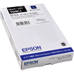 Cartridge Epson T04C1, C13T04C140 (L) - originálny (Čierna)