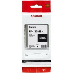 Cartridge Canon PFI-120MBK, 2884C001 - originálny (Matná čierna)