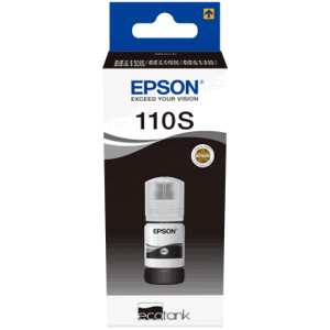 Epson 110S, C13T01L14A L, fľaša s atramentom - originálny (Čierna)