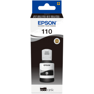 Epson 110, C13T03P14A XL, fľaša s atramentom - originálny (Čierna)