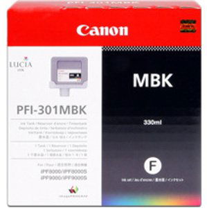 Zásobník Canon PFI-301MBK, 1485B001 (Matne čierny) - originálný