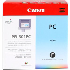 Zásobník Canon PFI-301PC, 1490B001 (Foto azúrová) - originálný