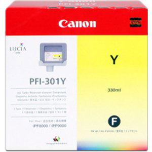 Zásobník Canon PFI-301Y, 1489B001 (Žltý) - originálný
