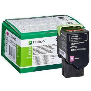 Toner Lexmark C2320M0, Return - originálny (Purpurový)