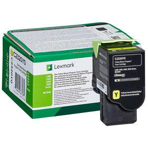 Toner Lexmark C2320Y0, Return - originálny (Žltý)