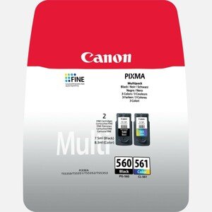 Cartridge Canon PG-560 + CL-561, 3713C006 - originálny (Multipack Čierna/Farebná)