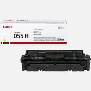 Toner Canon 055H, CRG-055H, 3017C002 - originálny (Žltý)